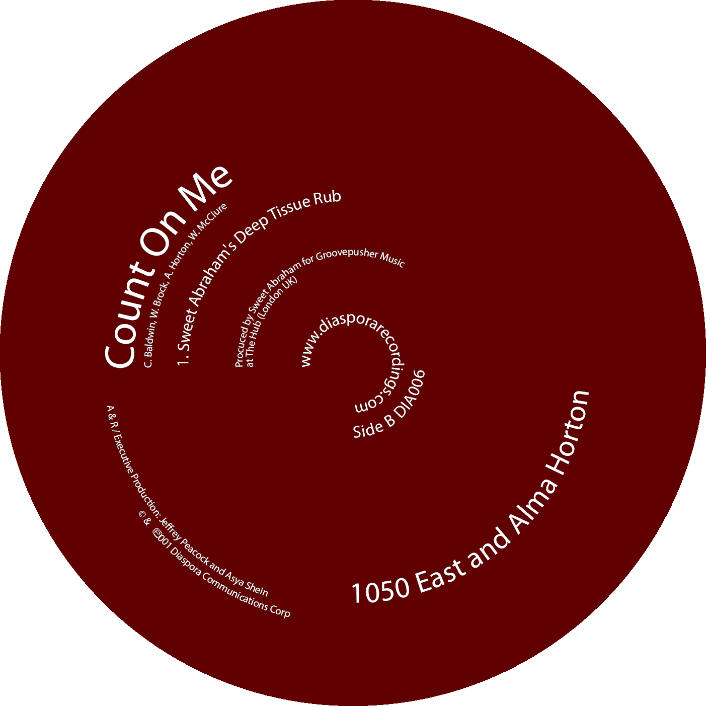 (DIA006) Count On Me [2001]