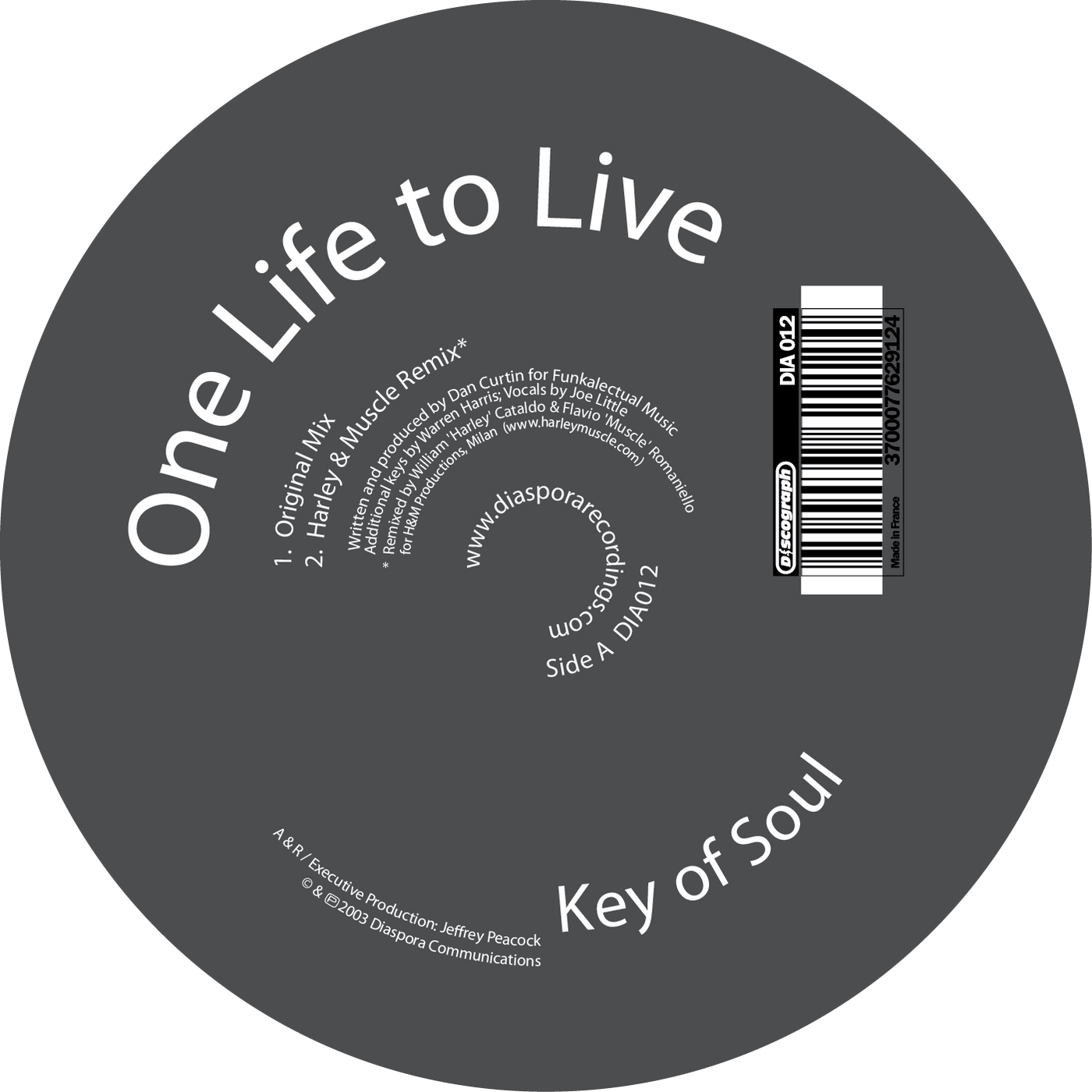 (DIA012) One Life to Live [2003]