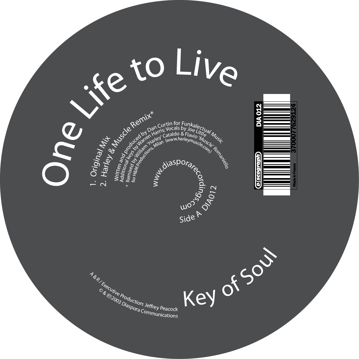 (DIA012) One Life to Live [2003]